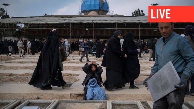 Direct – Guerre au Moyen-Orient : plus de 1900 civils tués en Iran depuis le début du conflit, dénombre le Croissant-Rouge iranien